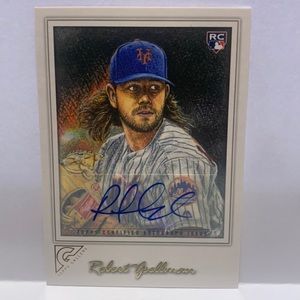 2017 Topps Gallery Robert Gsellman Mets Rookie Auto Mets #106 (008)